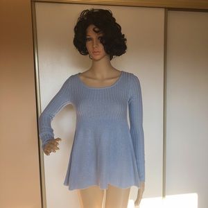 Baby blue sweater, size XS